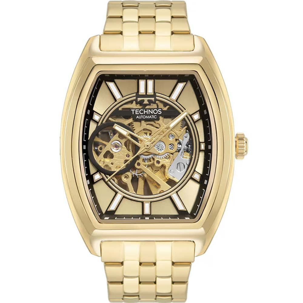 Relógio Technos Masculino Automático Esqueleto G3265AC/1D Relógio Technos Masculino Automático Esqueleto G3265AC/1D