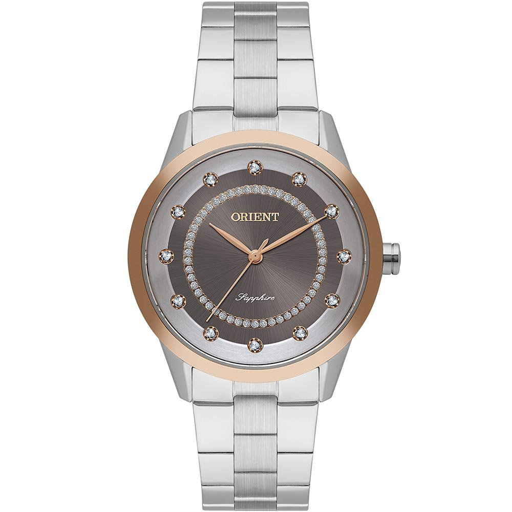Relógio Orient Feminino Sapphire FTSS0139G1SX Relógio Orient Feminino Sapphire FTSS0139G1SX