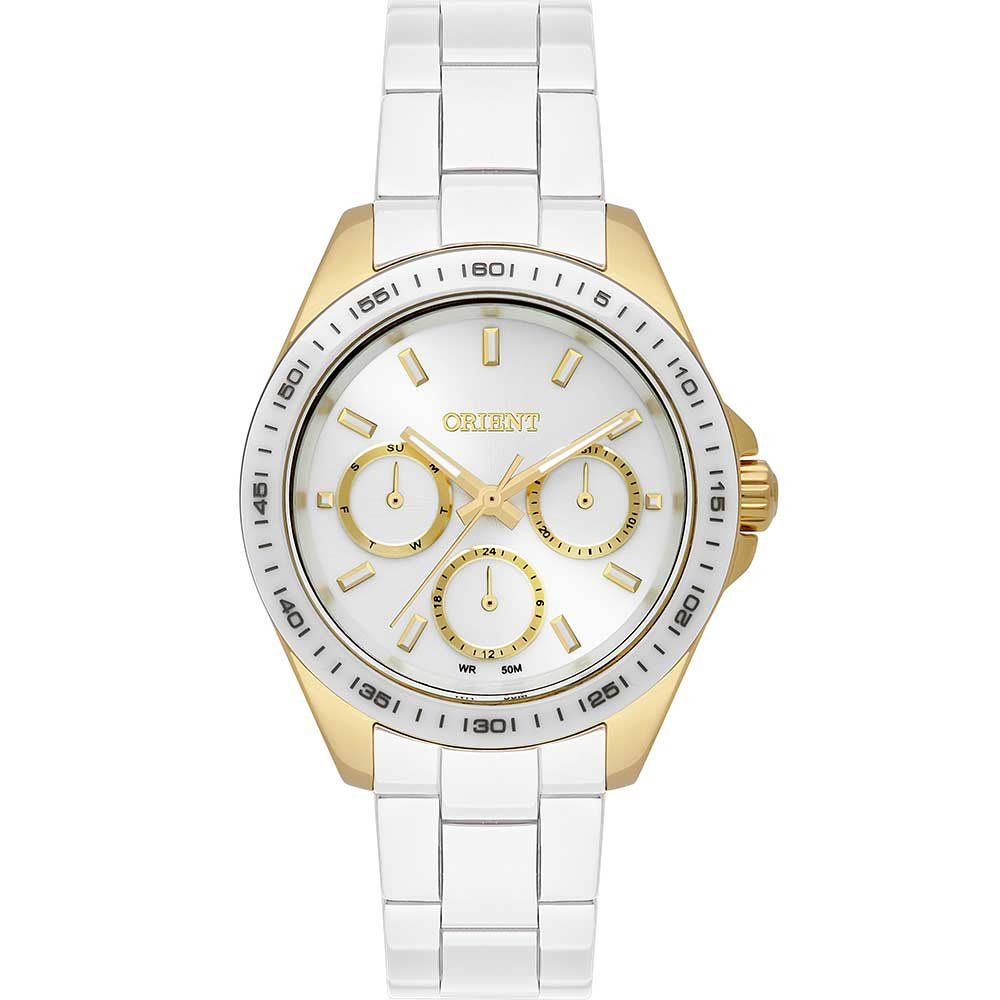 Relógio Orient Feminino Ceramic FTSKM005B1BX Relógio Orient Feminino Ceramic FTSKM005B1BX