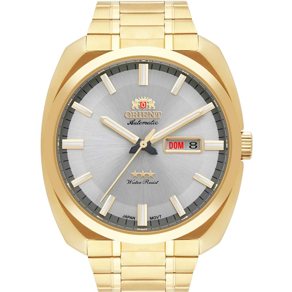 Relógio Orient Masculino Automático Três Estrelas F49GG021S1KX Relógio Orient Masculino Automático Três Estrelas F49GG021S1KX