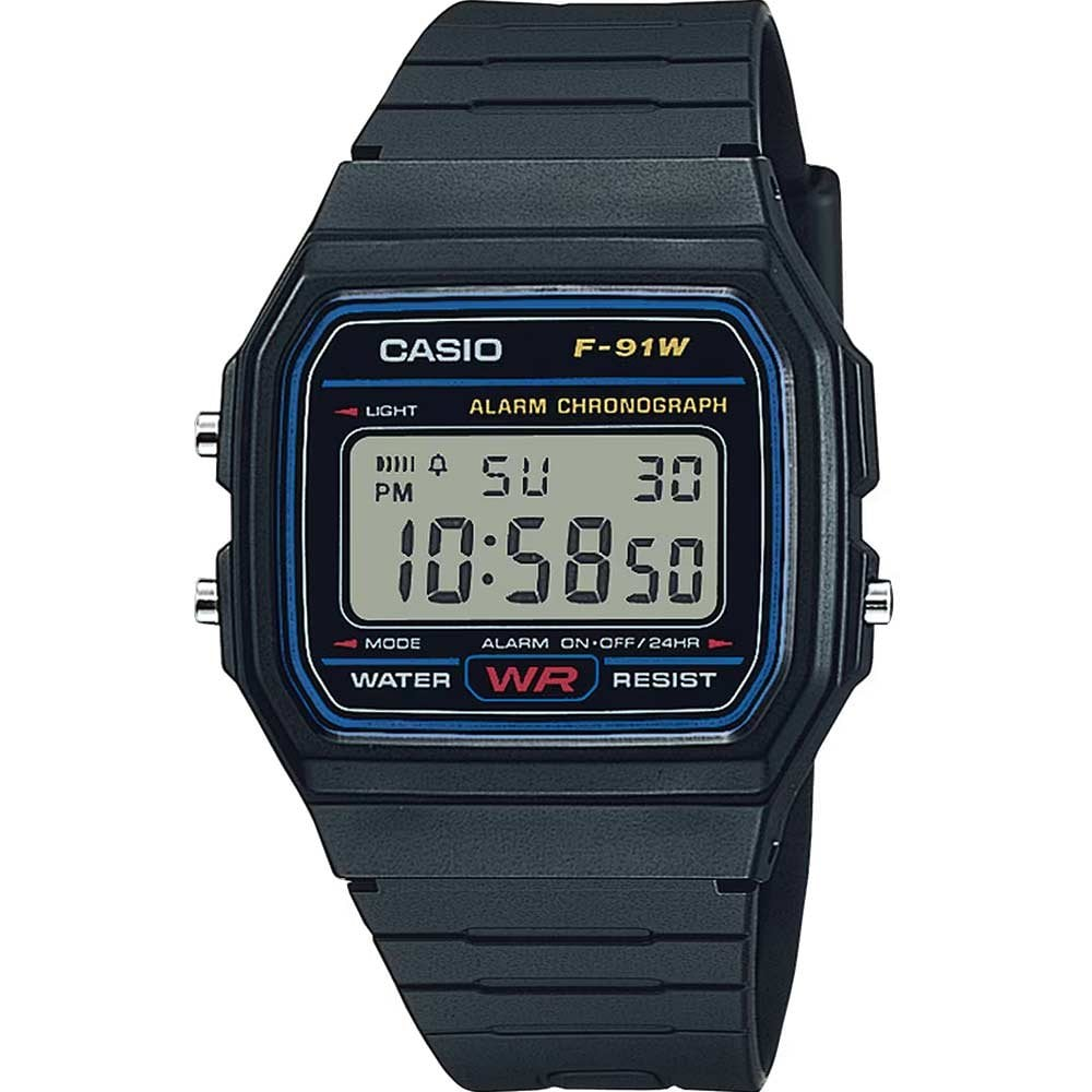 Relógio Casio Masculino F-91W-1DG-SC Relógio Casio Masculino F-91W-1DG-SC