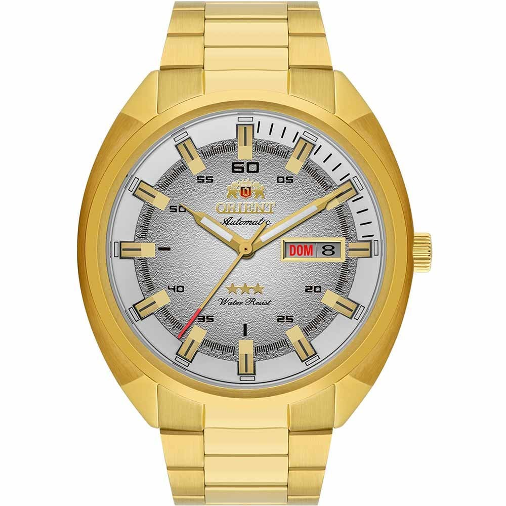 Relógio Orient Masculino Automático Três Estrelas NH3GG006S1KX Relógio Orient Masculino Automático Três Estrelas NH3GG006S1KX