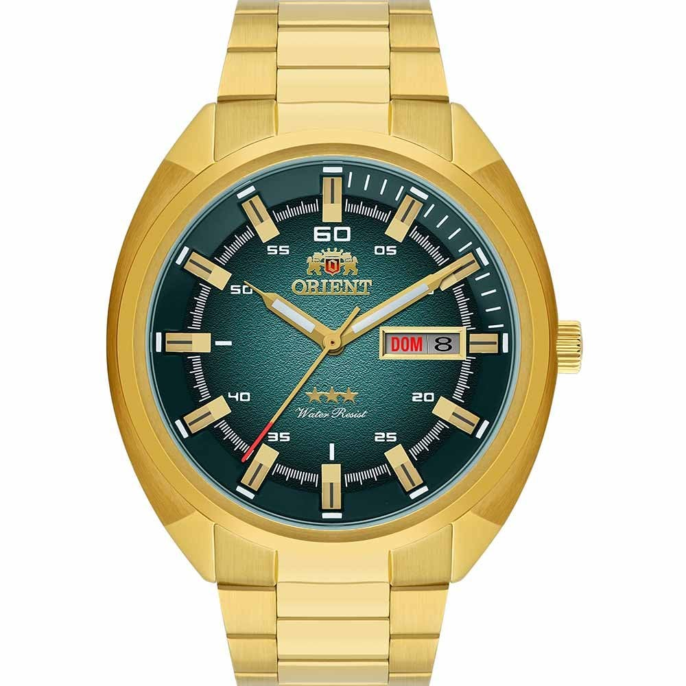Relógio Orient Masculino Automático Três Estrelas NH3GG006E1KX Relógio Orient Masculino Automático Três Estrelas NH3GG006E1KX
