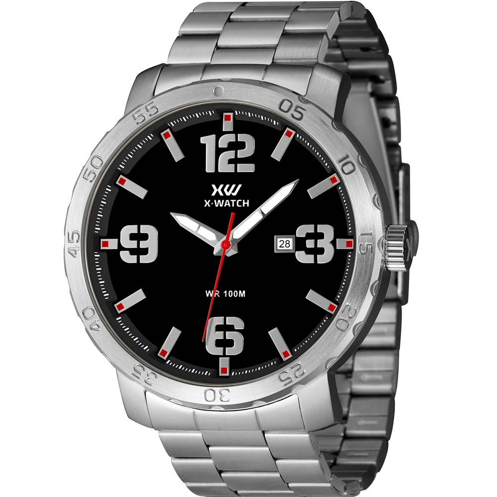 Relógio X-Watch Masculino XMSS1056P2SXXW Relógio X-Watch Masculino XMSS1056P2SXXW