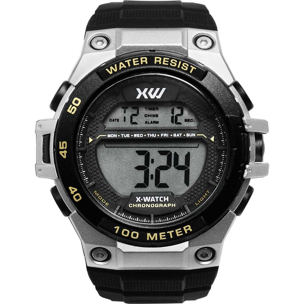 Relógio Digital X-Watch Masculino Esportivo XMPPD759BXPXXW Relógio Digital X-Watch Masculino Esportivo XMPPD759BXPXXW