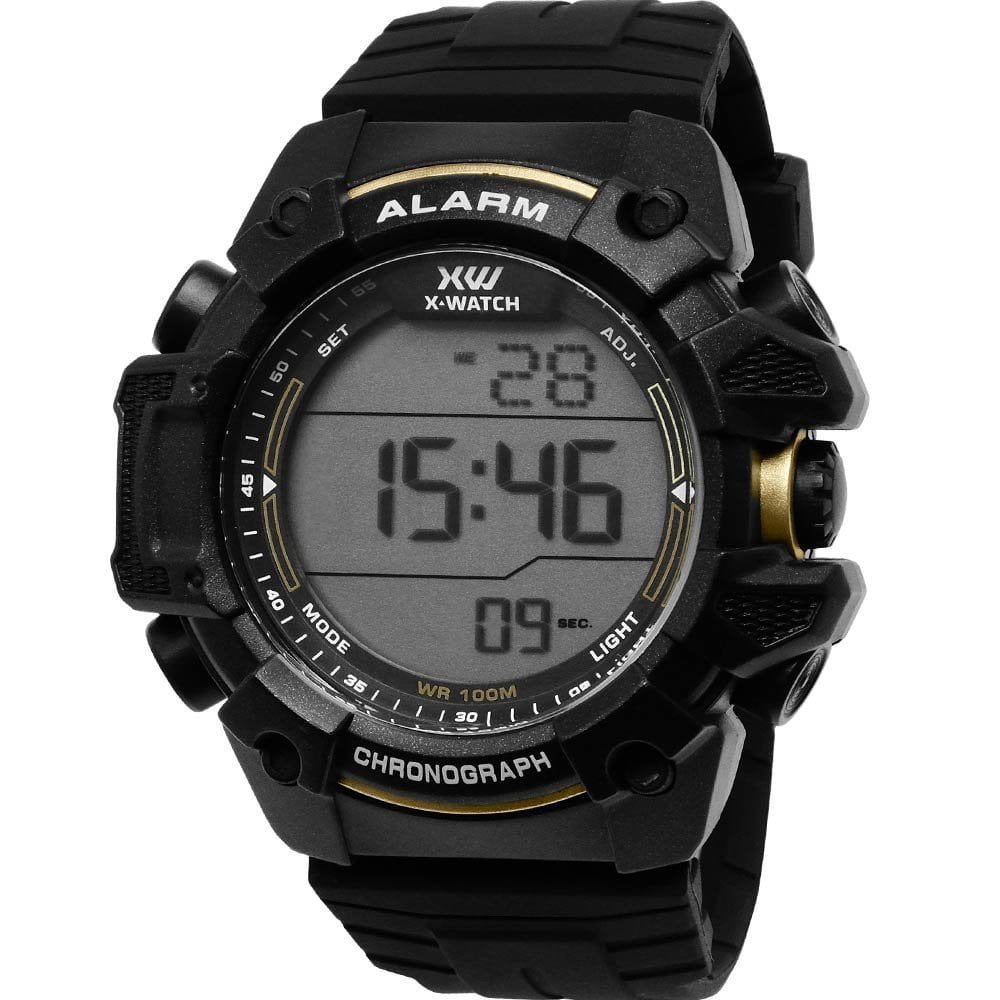 Relógio Digital X-Watch Masculino Esportivo XMPPD732BXPXXW Relógio Digital X-Watch Masculino Esportivo XMPPD732BXPXXW