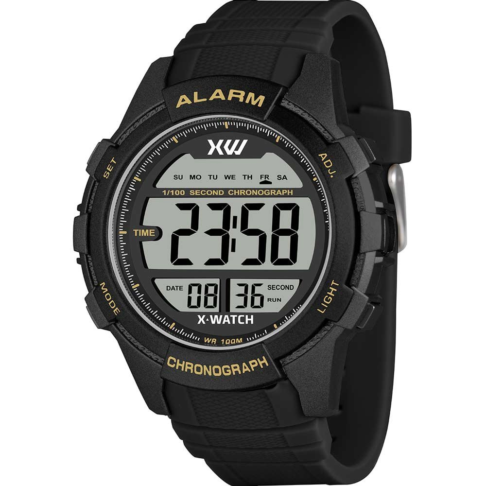 Relógio Digital X-Watch Masculino Esportivo XMPPD704BXPXXW Relógio Digital X-Watch Masculino Esportivo XMPPD704BXPXXW