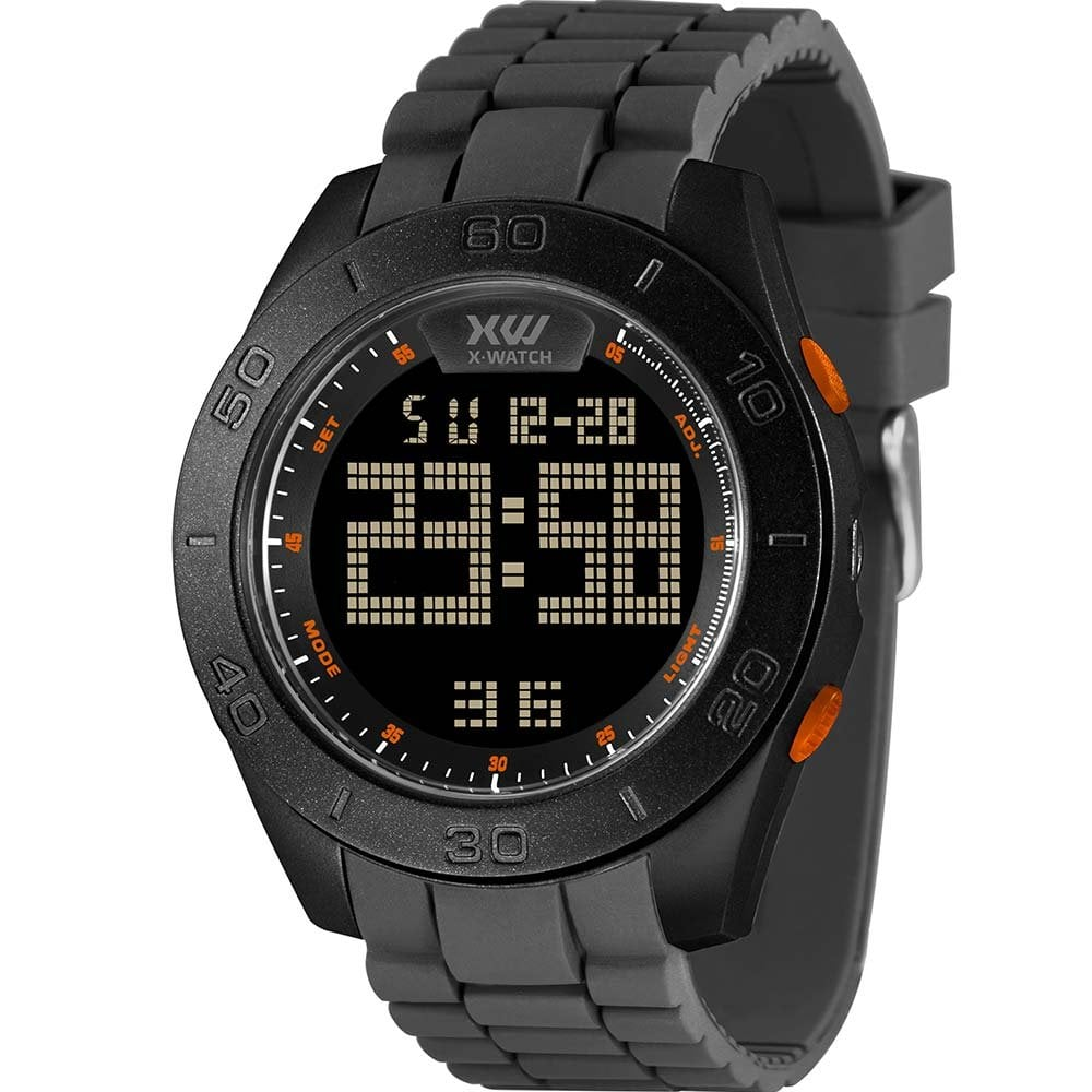 Relógio Digital X-Watch Masculino Esportivo XMPPD686PXGX Relógio Digital X-Watch Masculino Esportivo XMPPD686PXGX