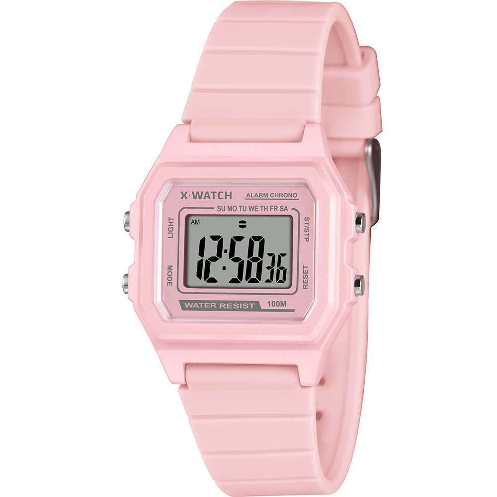 Relógio Digital X-Watch Feminino XLPPD060BXRX Relógio Digital X-Watch Feminino XLPPD060BXRX