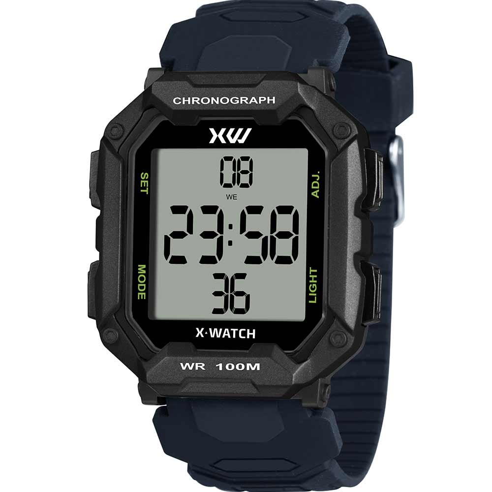 Relógio Digital X-Watch Masculino XGPPD192BXDX Relógio Digital X-Watch Masculino XGPPD192BXDX