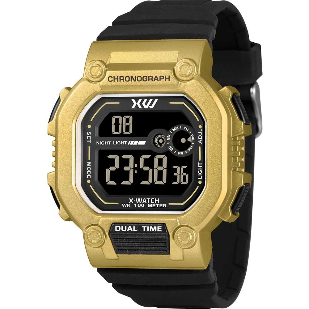 Relógio Digital X-Watch Masculino Esportivo XGPPD187PXPXXW Relógio Digital X-Watch Masculino Esportivo XGPPD187PXPXXW