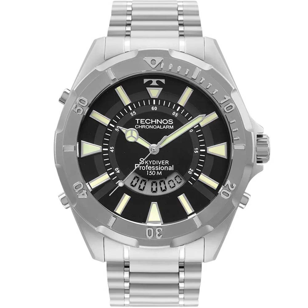 Relógio Technos Masculino Skydiver WT205FY/1P Relógio Technos Masculino Skydiver WT205FY/1P