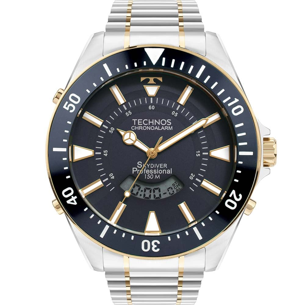 Relógio Technos Masculino Skydiver WT2050AI/1A Relógio Technos Masculino Skydiver WT2050AI/1A
