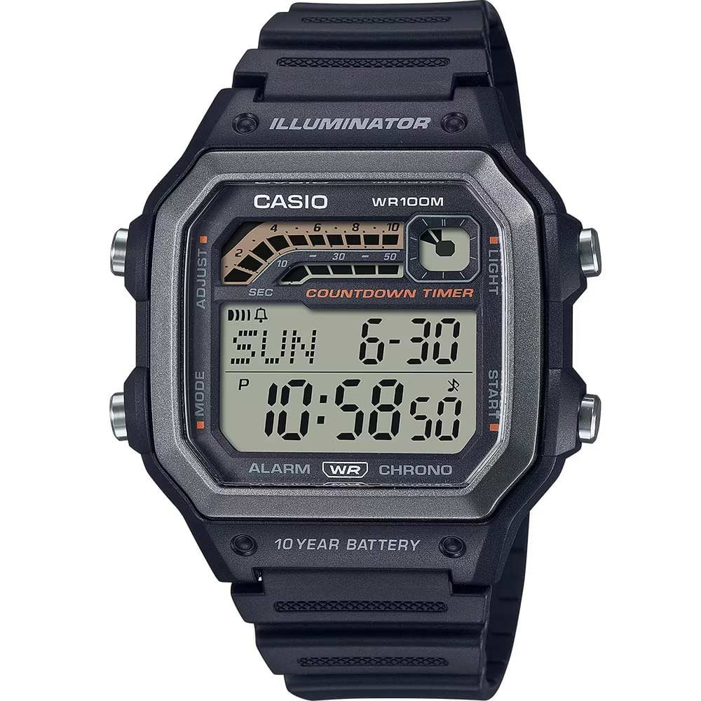 Relógio Casio Masculino WS-1600H-1AVDF-SC Relógio Casio Masculino WS-1600H-1AVDF-SC