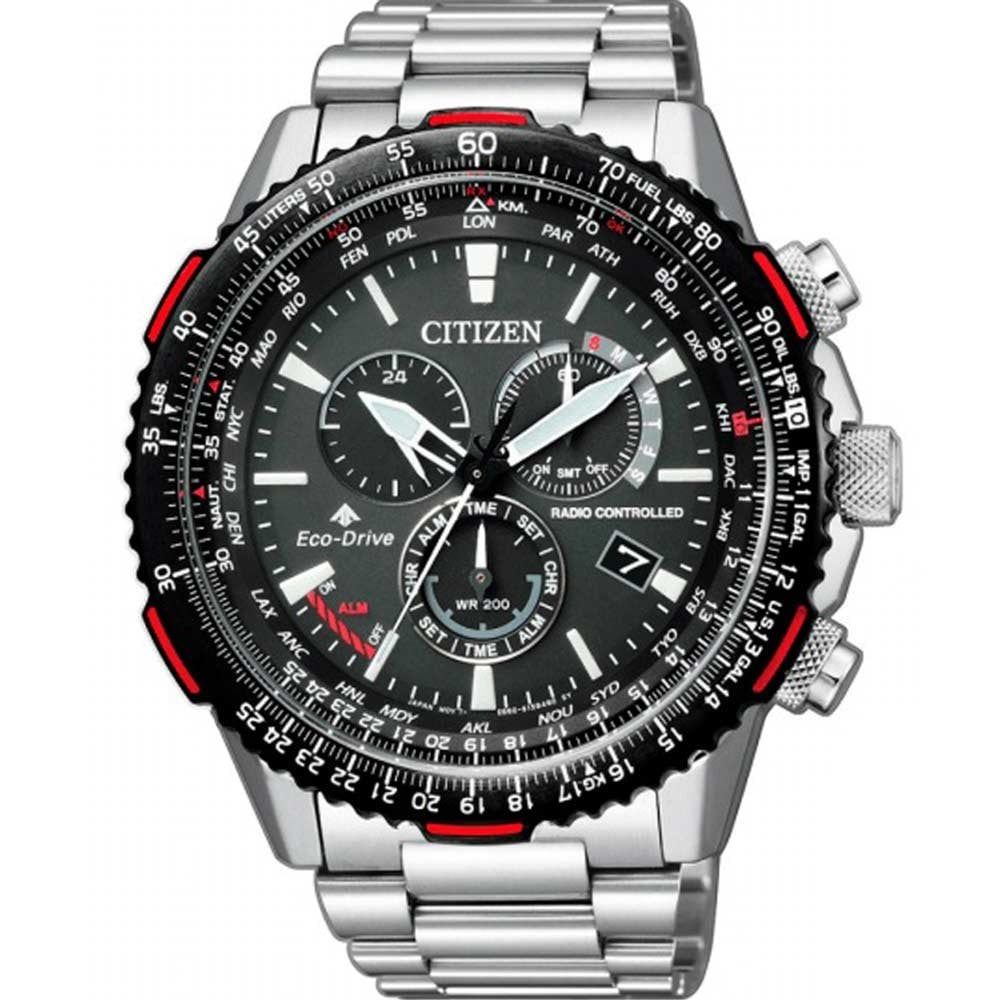 Relógio Citizen Masculino Eco-Drive Radio Controlled CB5001-57E Relógio Citizen Masculino Eco-Drive Radio Controlled CB5001-57E