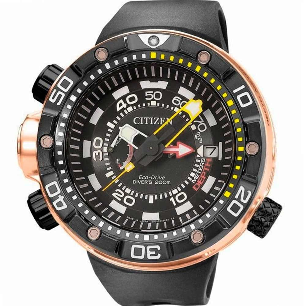 Relógio Citizen Masculino Aqualand Marine Eco-Drive BN2027-07E Relógio Citizen Masculino Aqualand Marine Eco-Drive BN2027-07E