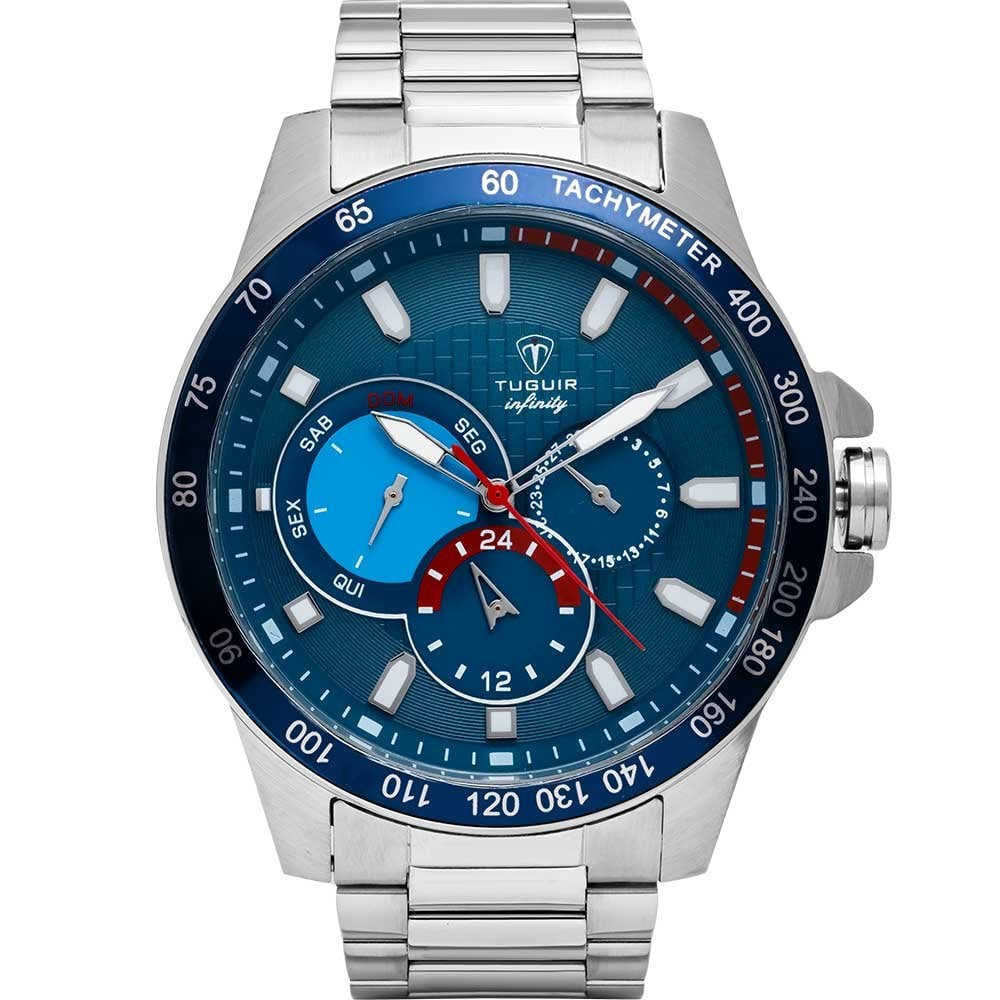 Relógio Tuguir Masculino Multifunction Infinity TGI37044 Relógio Tuguir Masculino Multifunction Infinity TGI37044