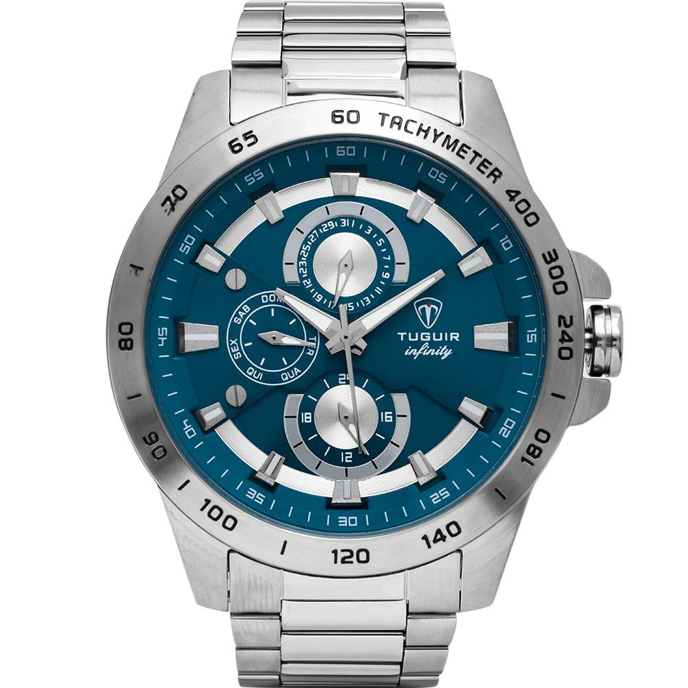 Relógio Tuguir Masculino Multifunction Infinity TGI37026 Relógio Tuguir Masculino Multifunction Infinity TGI37026