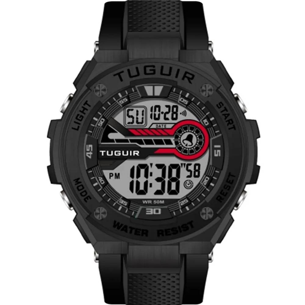 Relógio Digital Tuguir Masculino Esportivo TG30303 Relógio Digital Tuguir Masculino Esportivo TG30303
