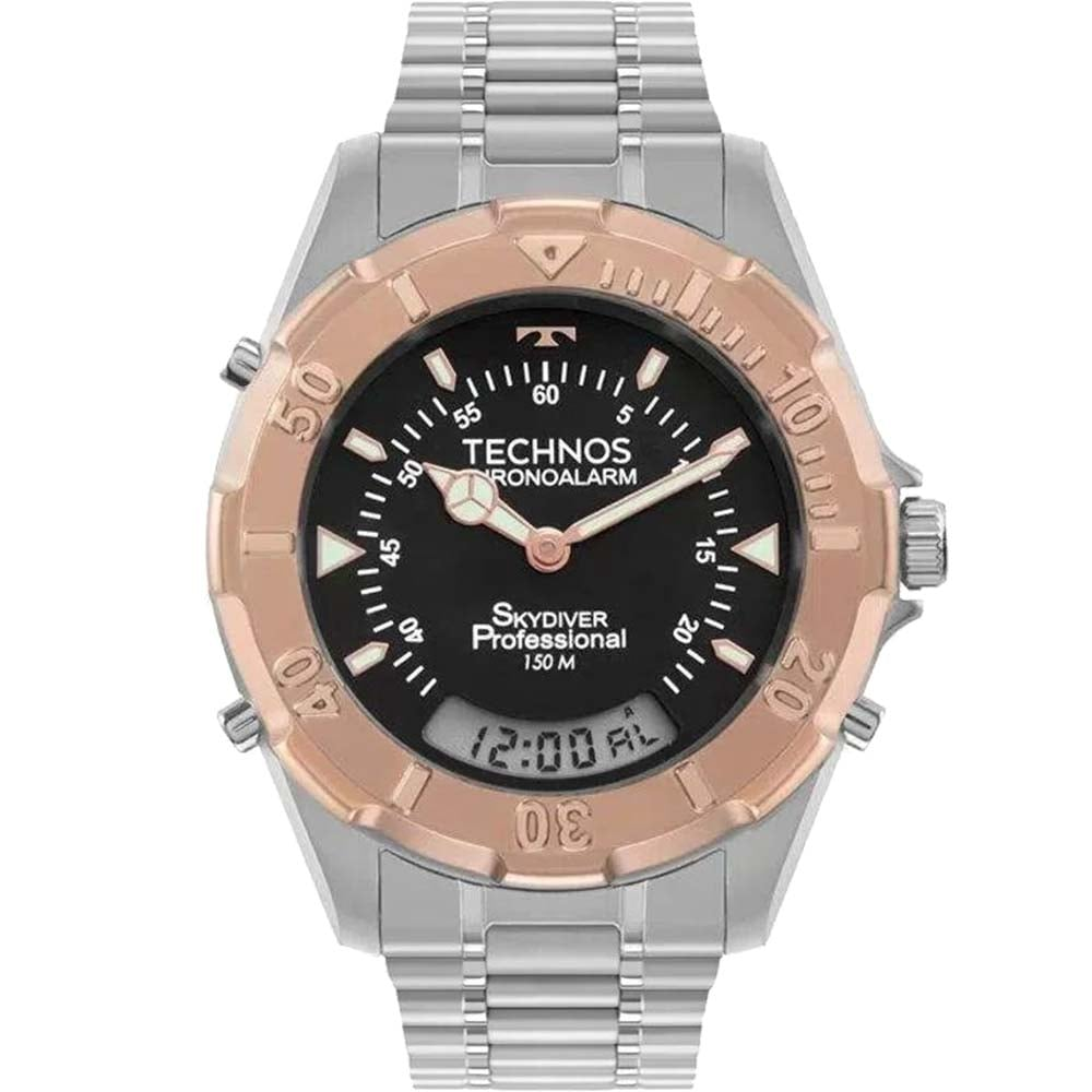 Relógio Technos Masculino Skydiver T20557S/4P Relógio Technos Masculino Skydiver T20557S/4P