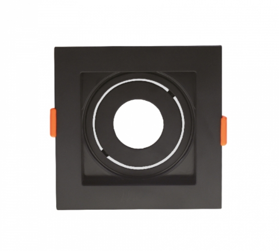 Spot De Embutir (Linha Modular) Soquete E27 Preto - Hevvy - Iluminação Spot De Embutir (Linha Modular) Soquete E27 Preto - Hevvy - Iluminação