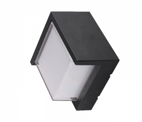 Arandela Out Base Preto Quadrado Bivolt - Hevvy Arandela Out Base Preto Quadrado Bivolt - Hevvy