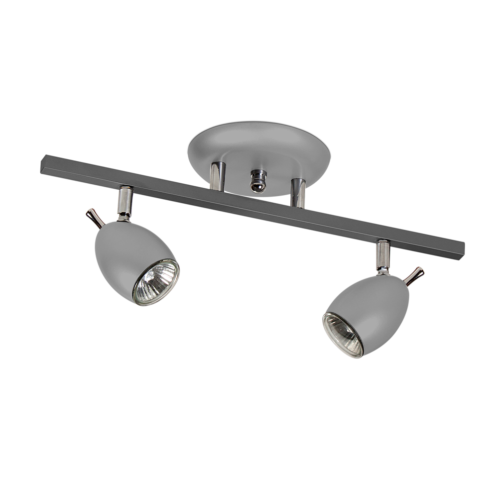 Spot Led Direcionável 17x17x40cm 1 Un Bivolt Prata Spot Led Direcionável 17x17x40cm 1 Un Bivolt Prata