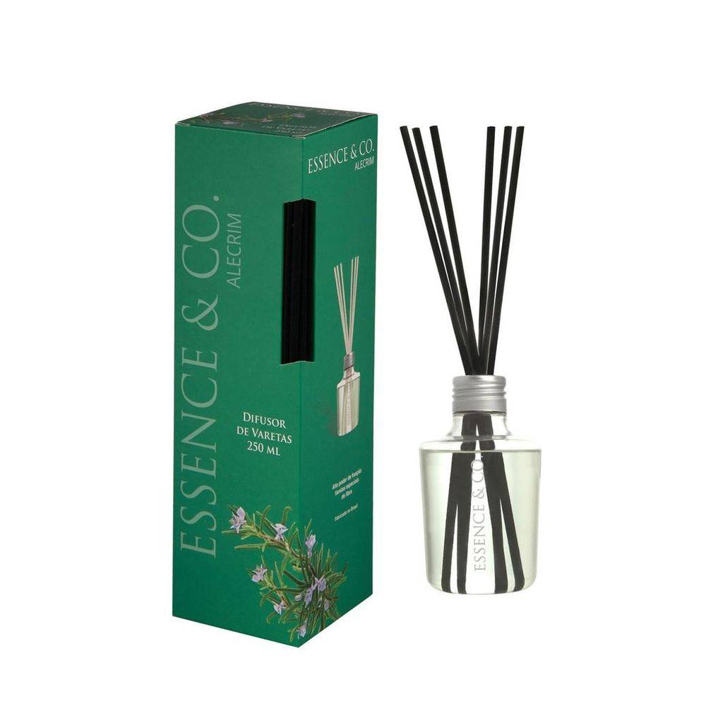 Aromatizador Difusor De Varetas Essência Alecrim 250ml Aromatizador Difusor De Varetas Essência Alecrim 250ml