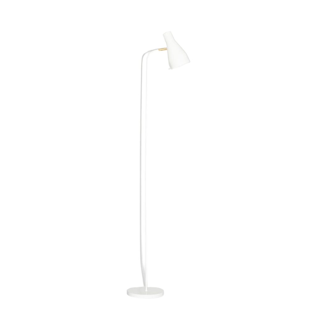 Luminária de Piso Articulada Simpson Branco Luminária de Piso Articulada Simpson Branco