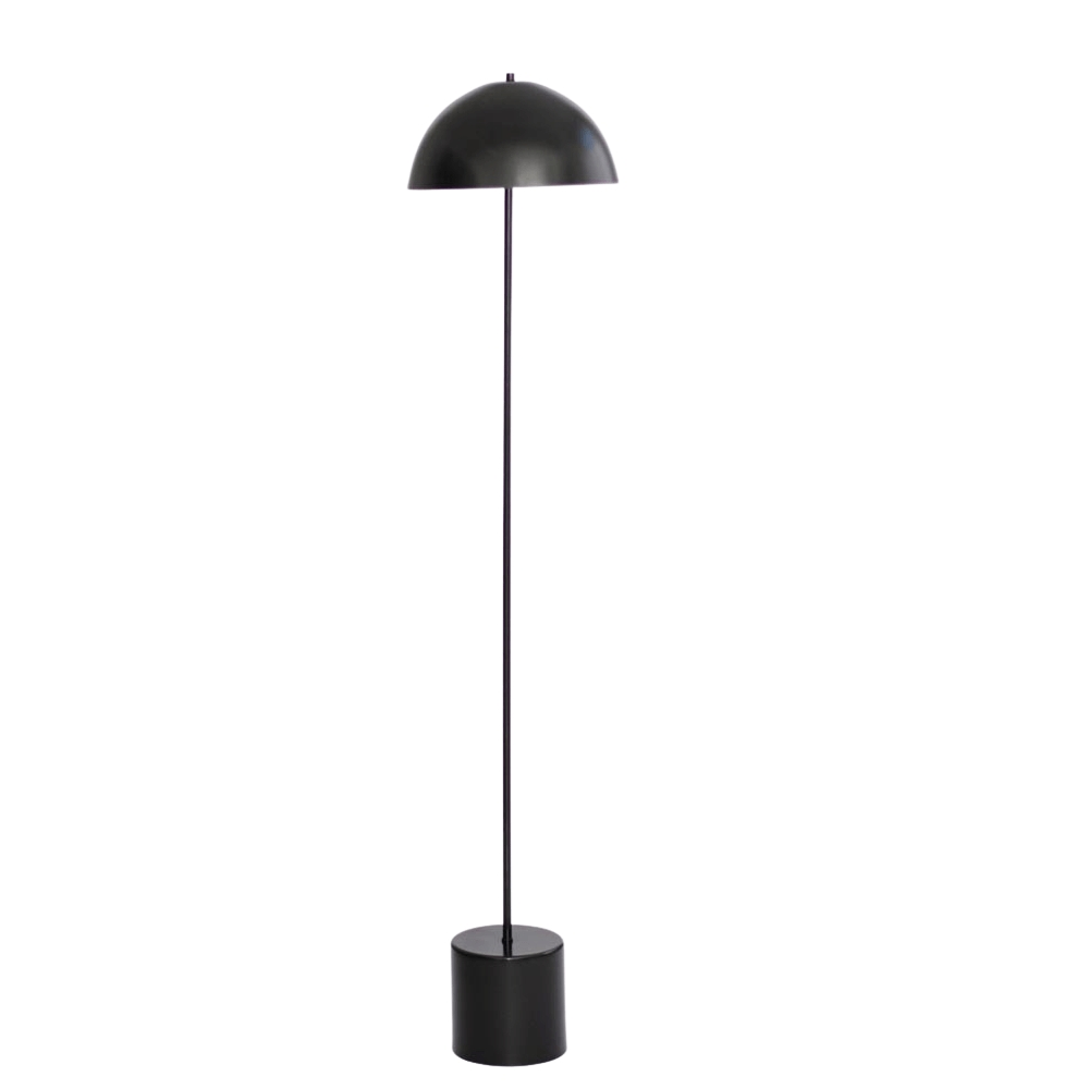 Luminária de Piso Chão Fixa Komaco K Preto Luminária de Piso Chão Fixa Komaco K Preto