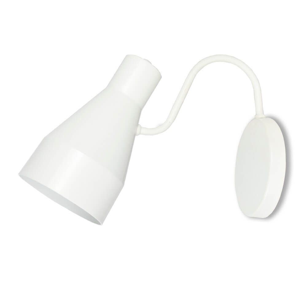 Luminária de Parede Arandela Fixa Eliza Branco Luminária de Parede Arandela Fixa Eliza Branco
