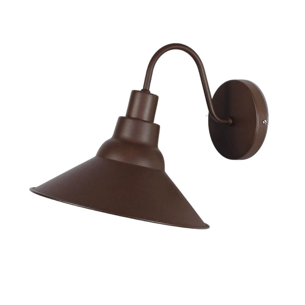 Luminária de Parede Arandela Fixa Judith Marrom Cortem Luminária de Parede Arandela Fixa Judith Marrom Cortem