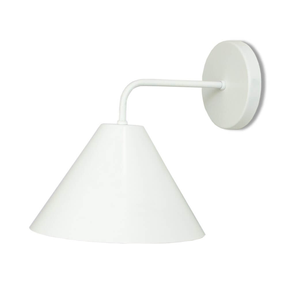 Luminária de Parede Arandela Fixa Tarsila Branca Luminária de Parede Arandela Fixa Tarsila Branca