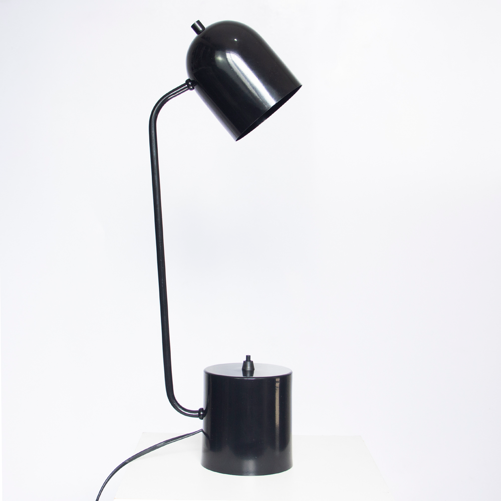 Luminária de Mesa Abajur Elis Preto Luminária de Mesa Abajur Elis Preto