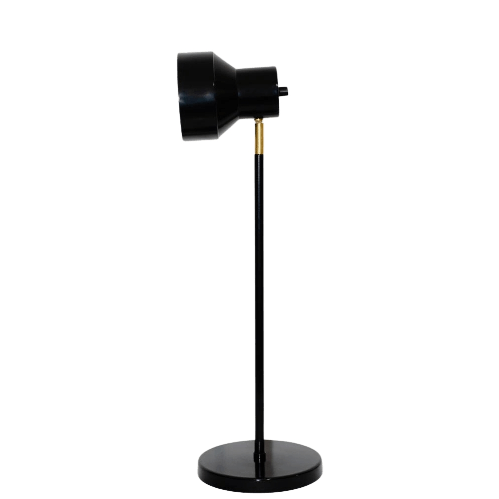 Luminária de Mesa Abajur Cate Preta Luminária de Mesa Abajur Cate Preta