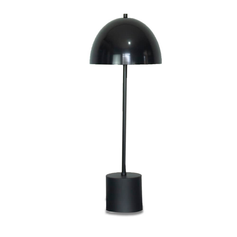 Luminária de Mesa Abajur Komaco Slim Preto Luminária de Mesa Abajur Komaco Slim Preto
