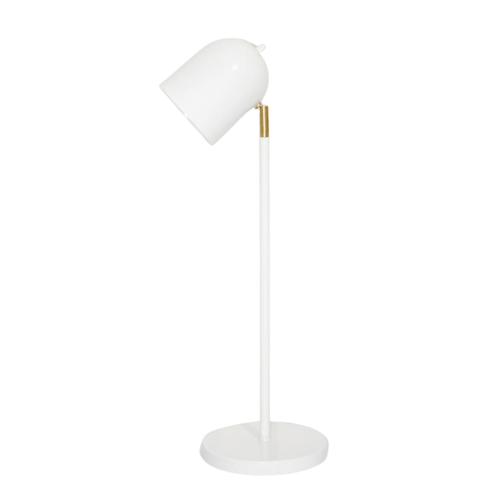 Luminária de Mesa Abajur Britney Branca Luminária de Mesa Abajur Britney Branca