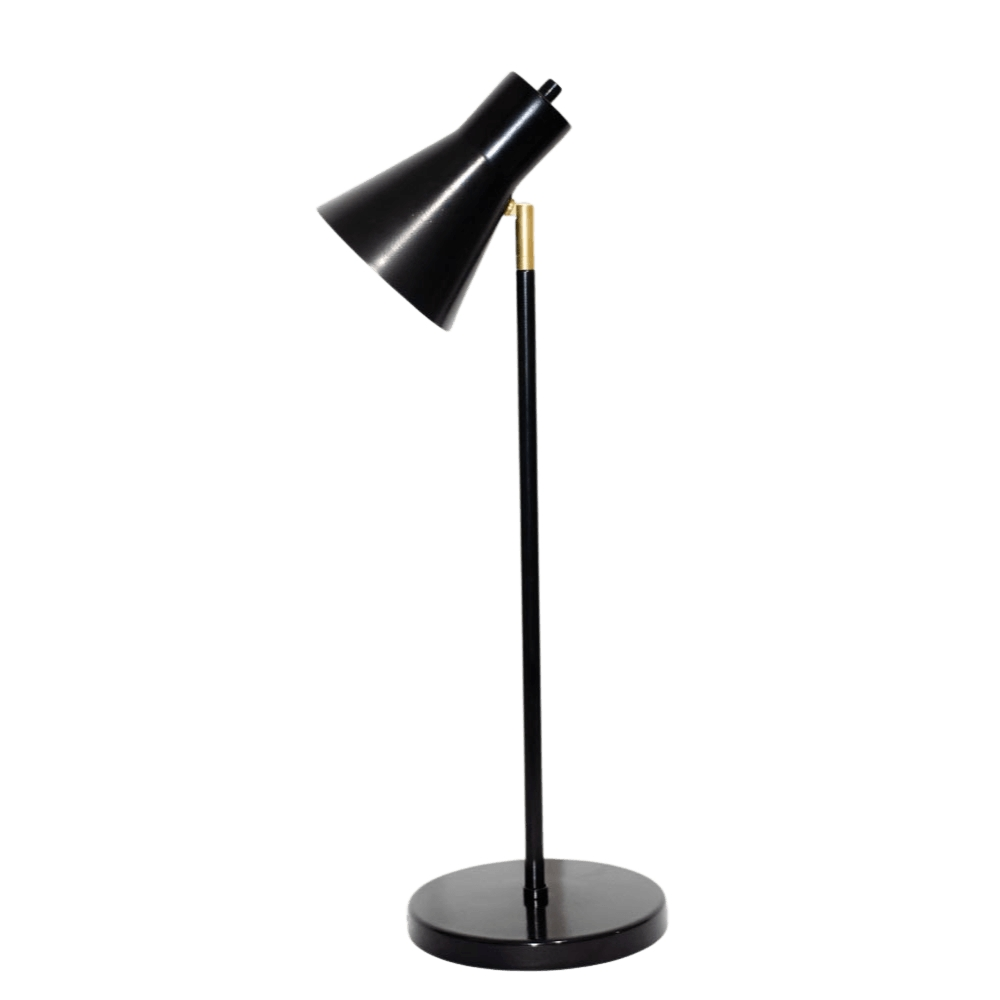 Luminária de Mesa Abajur Emma Preta Luminária de Mesa Abajur Emma Preta