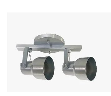 Spot Lumina Para Trilho Prata 2L Aluminio - Nacional Iluminação Spot Lumina Para Trilho Prata 2L Aluminio - Nacional Iluminação