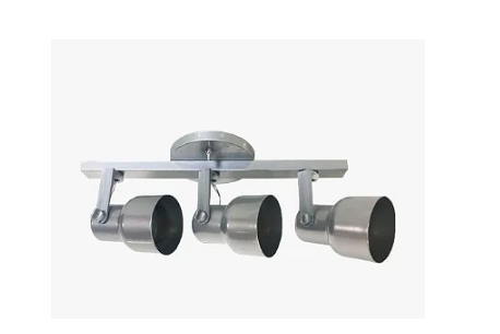 Spot Lumina Para Trilho Prata 3L Aluminio - Nacional Iluminação Spot Lumina Para Trilho Prata 3L Aluminio - Nacional Iluminação