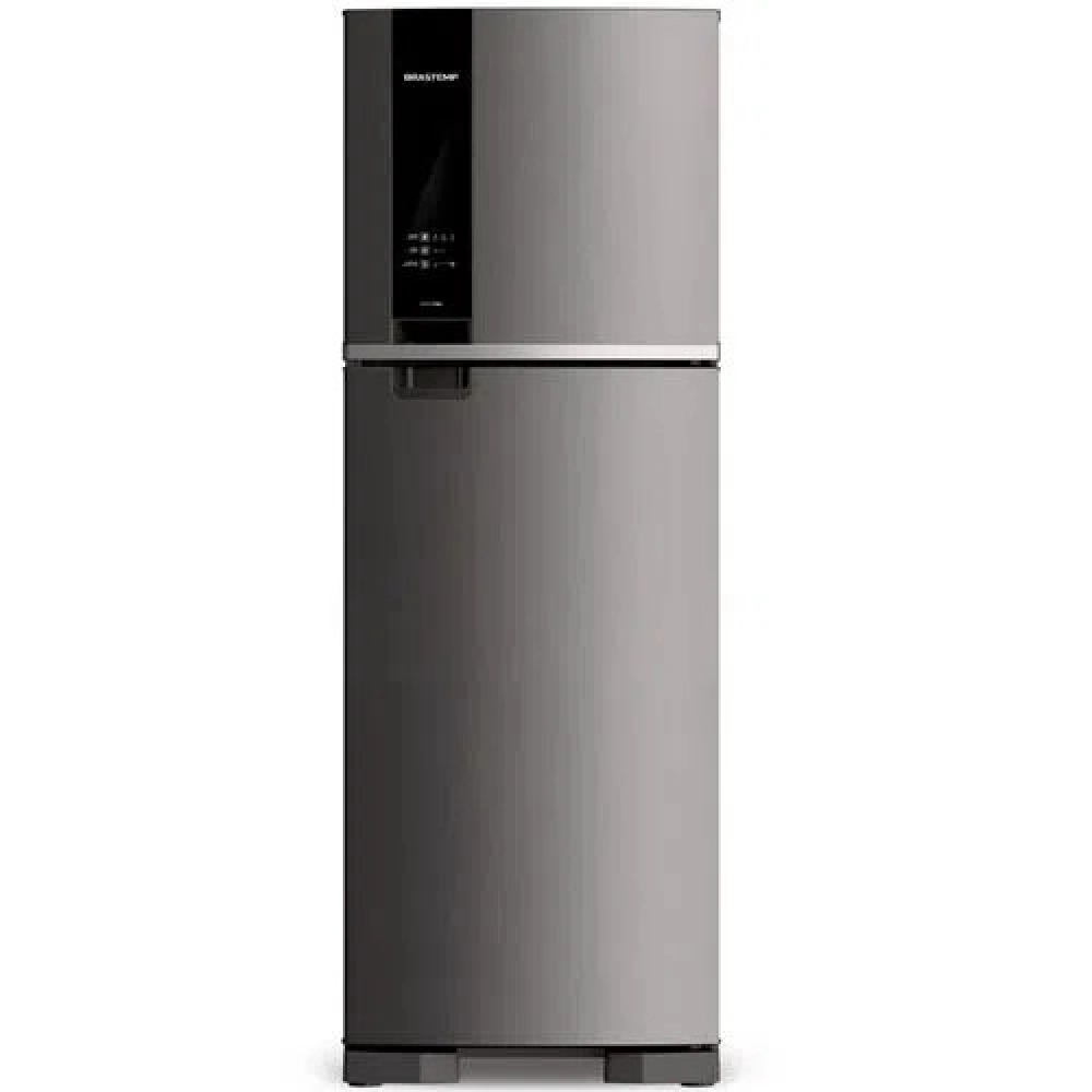 Geladeira Brastemp Frost Free Duplex 400 Litros Inox Com Freeze Control BRM54JK Geladeira Brastemp Frost Free Duplex 400 Litros Inox Com Freeze Control BRM54JK
