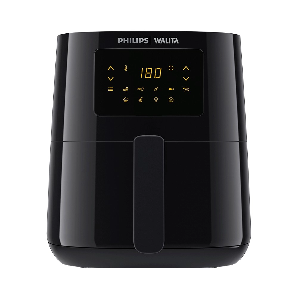 Fritadeira Elétrica Sem Óleo Air Fryer Philips Walita RI9252 4,1 L Digital Preta Fritadeira Elétrica Sem Óleo Air Fryer Philips Walita RI9252 4,1 L Digital Preta