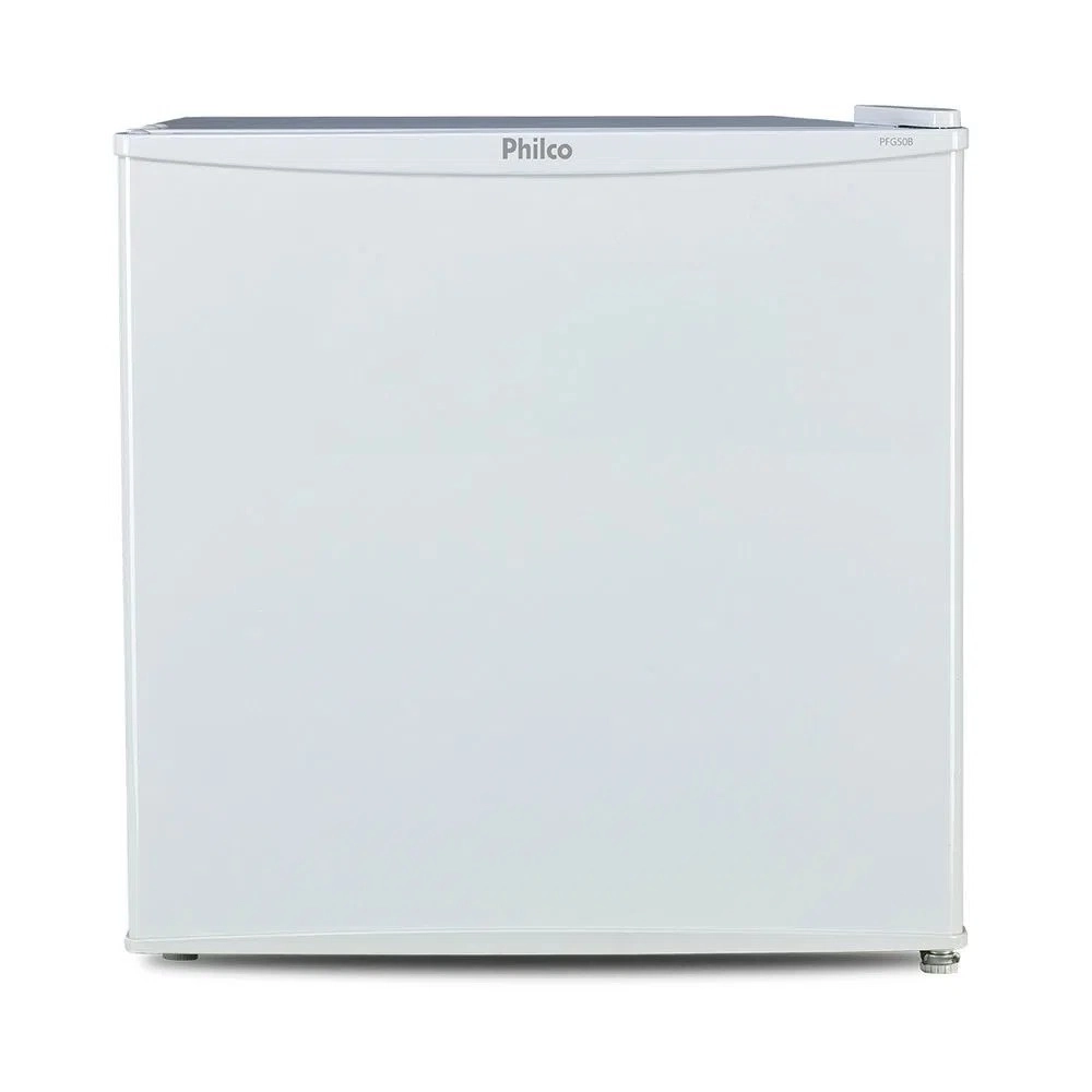 Frigobar Philco 45L 1 Porta Degelo Manual E Porta Garrafas PFG50B Branco Frigobar Philco 45L 1 Porta Degelo Manual E Porta Garrafas PFG50B Branco