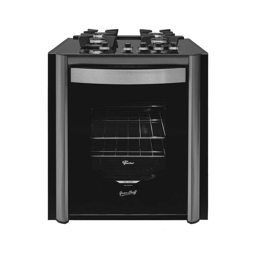 Fogão De Embutir Fischer 4 Bocas Gran Cheff Com Grill Mesa Vidro 32750-92666 220v Fogão De Embutir Fischer 4 Bocas Gran Cheff Com Grill Mesa Vidro 32750-92666 220v