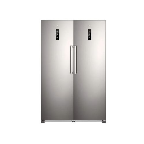Kit Geladeira Electrolux Frost Free 355L Experience Com Autosense (RTI4S) + Freezer Electrolux 262L Experience Com Inverter cor Inox Twins (FTI4S) - 127V Kit Geladeira Electrolux Frost Free 355L Experience Com Autosense (RTI4S) + Freezer Electrolux 262L Experience Com Inverter cor Inox Twins (FTI4S) - 127V