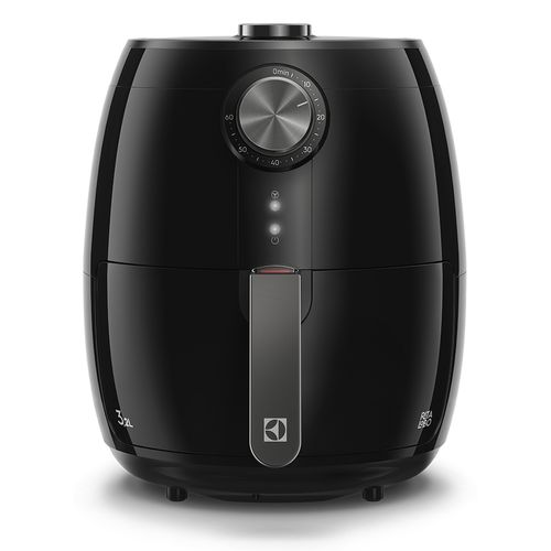 Air Fryer Electrolux por Rita Lobo 3,2L Preta Efficient com Timer 1400W (EAF15) Air Fryer Electrolux por Rita Lobo 3,2L Preta Efficient com Timer 1400W (EAF15)