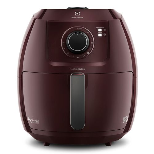 Air Fryer Electrolux por Rita Lobo 5L Vermelha Escura Family Efficient 1700W (EAF51) Air Fryer Electrolux por Rita Lobo 5L Vermelha Escura Family Efficient 1700W (EAF51)