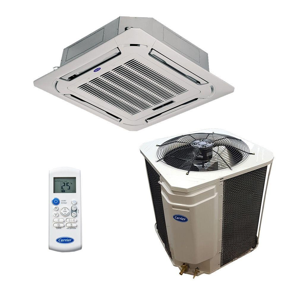 Ar Condicionado Split Cassete Carrier Frio 46000 BTUs 220V Monofásico 38CCU048535MC Ar Condicionado Split Cassete Carrier Frio 46000 BTUs 220V Monofásico 38CCU048535MC