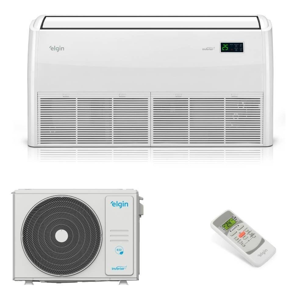 Ar Condicionado Split PT Elgin Eco Inverter 30000 BTUS Quente e Frio 220V PVQE30C2CA Ar Condicionado Split PT Elgin Eco Inverter 30000 BTUS Quente e Frio 220V PVQE30C2CA