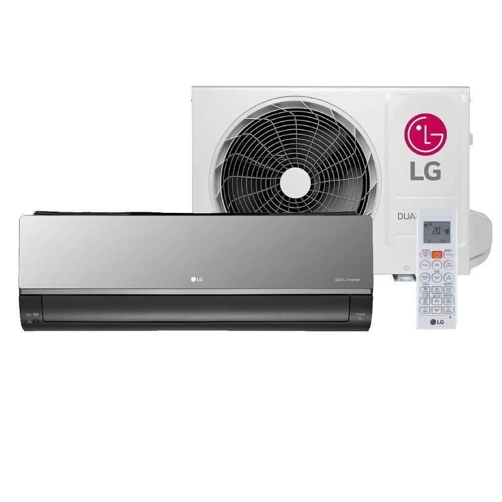Ar-Condicionado LG DUAL Inverter Voice +AI ARTCOOL 18.000 BTU Frio 220V - S3-Q18KLR1B Ar-Condicionado LG DUAL Inverter Voice +AI ARTCOOL 18.000 BTU Frio 220V - S3-Q18KLR1B
